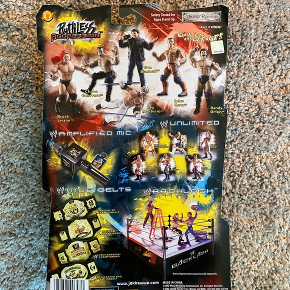 2002 WWE Ruthless Aggression Series 1 Randy Orton Action Figure - Picture 2 of 2